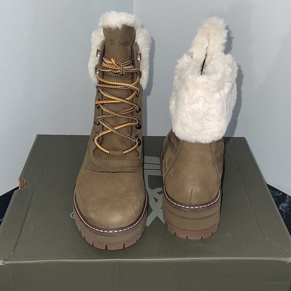 Timberland Courmayeur Valley Snow Boot - Women's Size 7.5 M Waterproof AUTHENTIC - Picture 15 of 16